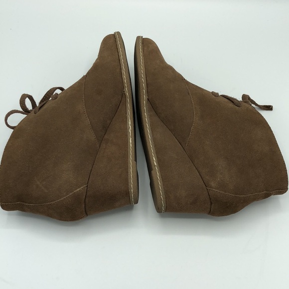 Dolce Vita Suede Wedge Booties Size 9 1/2 - Picture 9 of 14